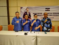 Resmi Jadi Ketua DPC Demokrat Solok, Iriadi Dt. Tumanggung : Demokrat Targetkan Menang Pada Pemilu 2024 di Solok
